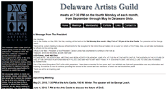 Desktop Screenshot of delawareartguild.com